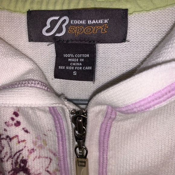 3/$35. Eddie Bauer zip up sweater - Picture 4 of 6